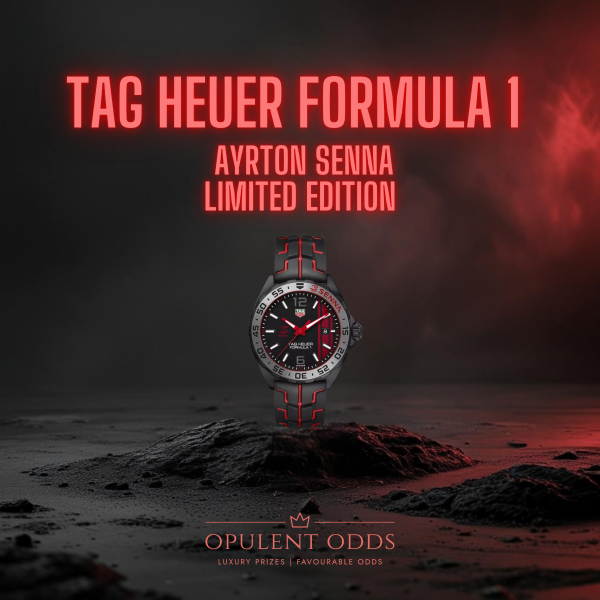 🏁TAG Heuer Formula 1 - Ayrton Senna Special Edition Watch🏁 +💷£850 Worth of Cash Instant Wins💷