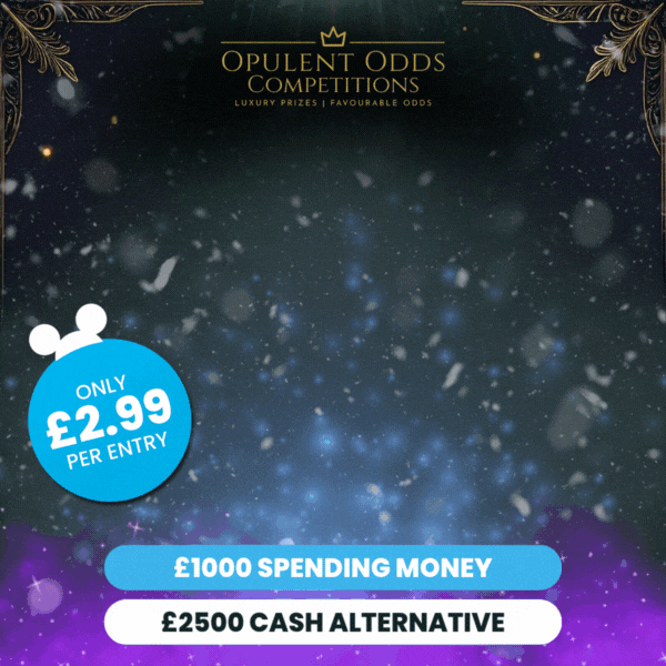 DISNEYLAND PARIS FESTIVE GIVEAWAY! 🎄✨🎅🏻 Or £2500 CHRISTMAS CASH ALTERNATIVE 💷🎅🏻