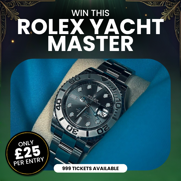 💎 ROLEX YACHT-MASTER 40mm RHODIUM – 2022 FULL SET (UNWORN)💚👑 - £9,000 Cash Alt (ONLY 999 ENTRIES)