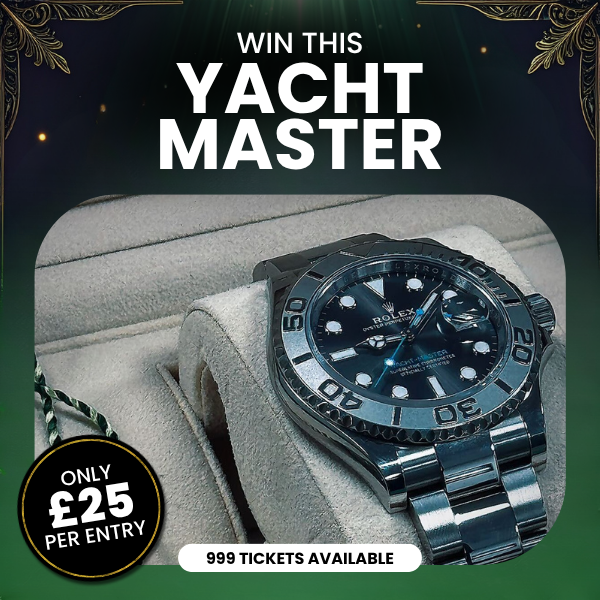 💎 ROLEX YACHT-MASTER 40mm RHODIUM – 2022 FULL SET (UNWORN)💚👑 - £9,000 Cash Alt (ONLY 999 ENTRIES)