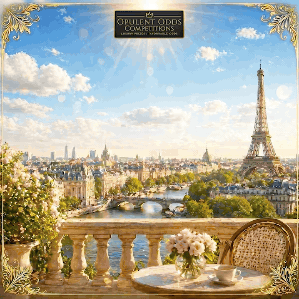 🎟 EXTRA LOW ODDS - MINI COMP ONLY 20 ENTRIES – WIN x20 PARIS HOLIDAY ENTRIES FOR JUST £10! ✈️