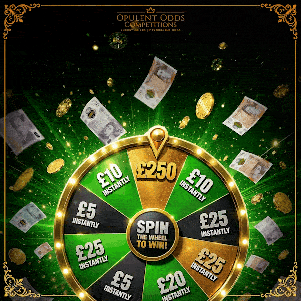 💷💷 ROLLING IN IT SPIN THE WHEEL IS BACK - OUR HUGE CASH INSTANT WIN! STACKED WITH £25,000 WORTH OF CASH & CREDIT 💷💷